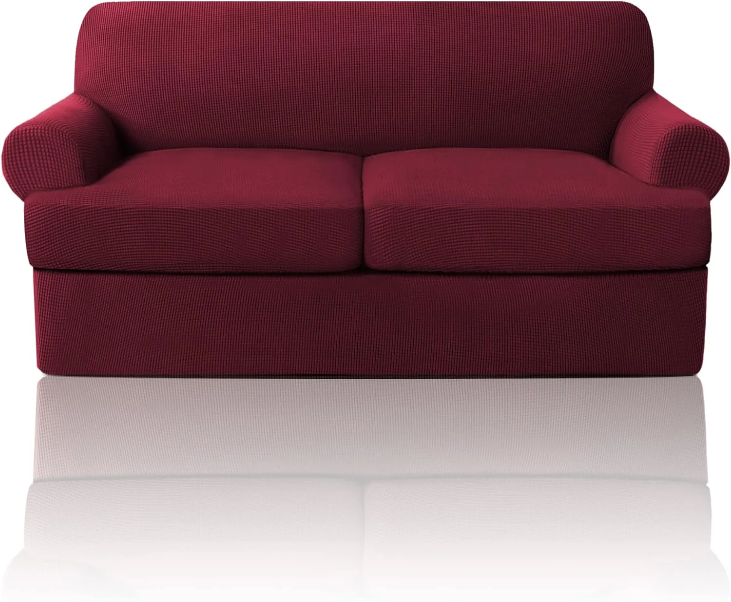 T Cushion Sofa Slipcover Sofa Covers for T Cushion Sofa Soft Couch Slip Covers Furniture Covers with Cushion Shape Seat Covers - Image 34