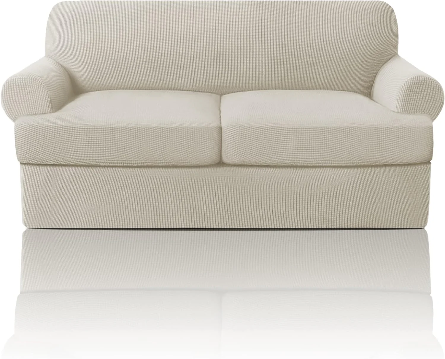 T Cushion Sofa Slipcover Sofa Covers for T Cushion Sofa Soft Couch Slip Covers Furniture Covers with Cushion Shape Seat Covers - Image 37