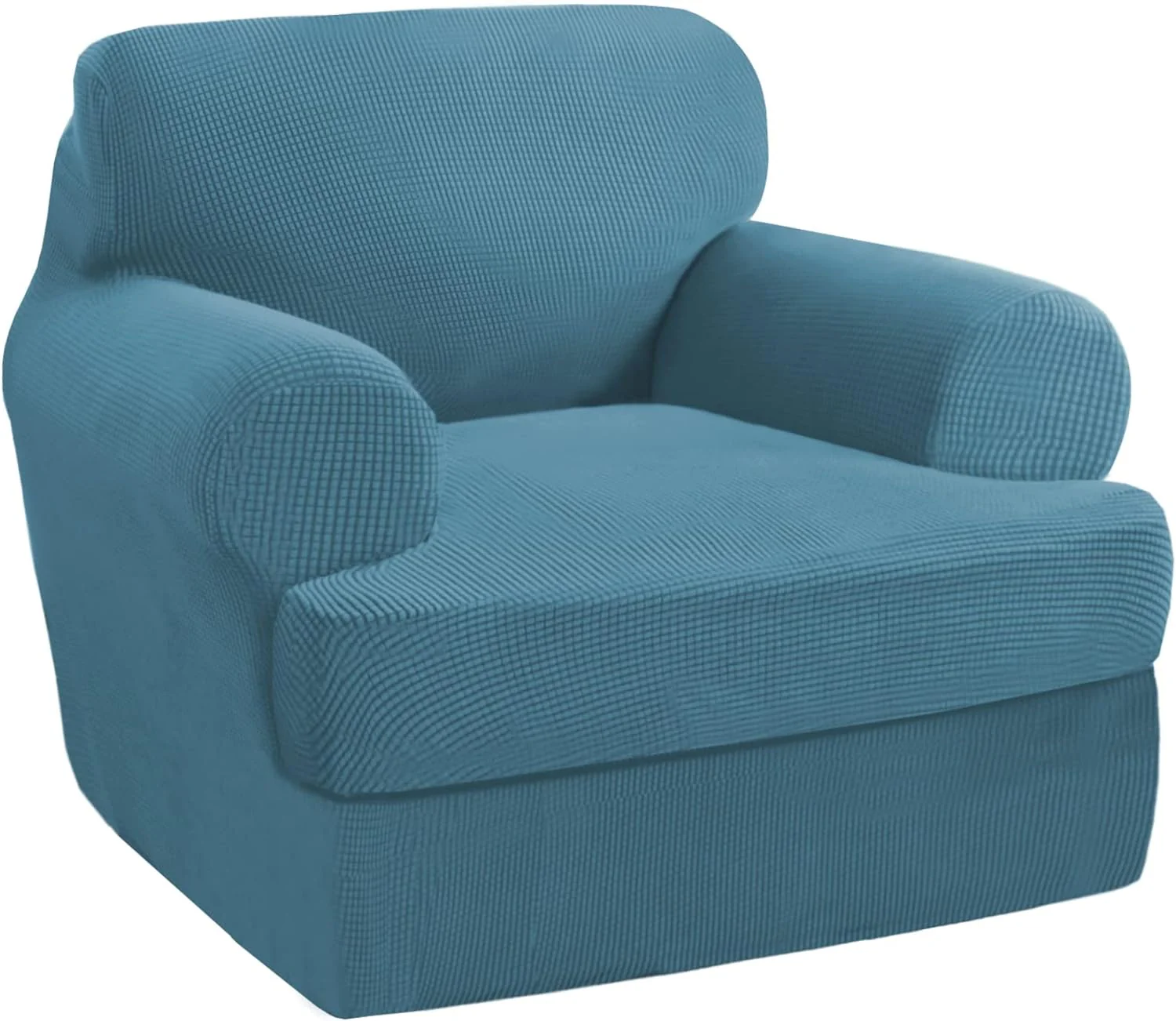 T Cushion Sofa Slipcover Sofa Covers for T Cushion Sofa Soft Couch Slip Covers Furniture Covers with Cushion Shape Seat Covers - Image 58