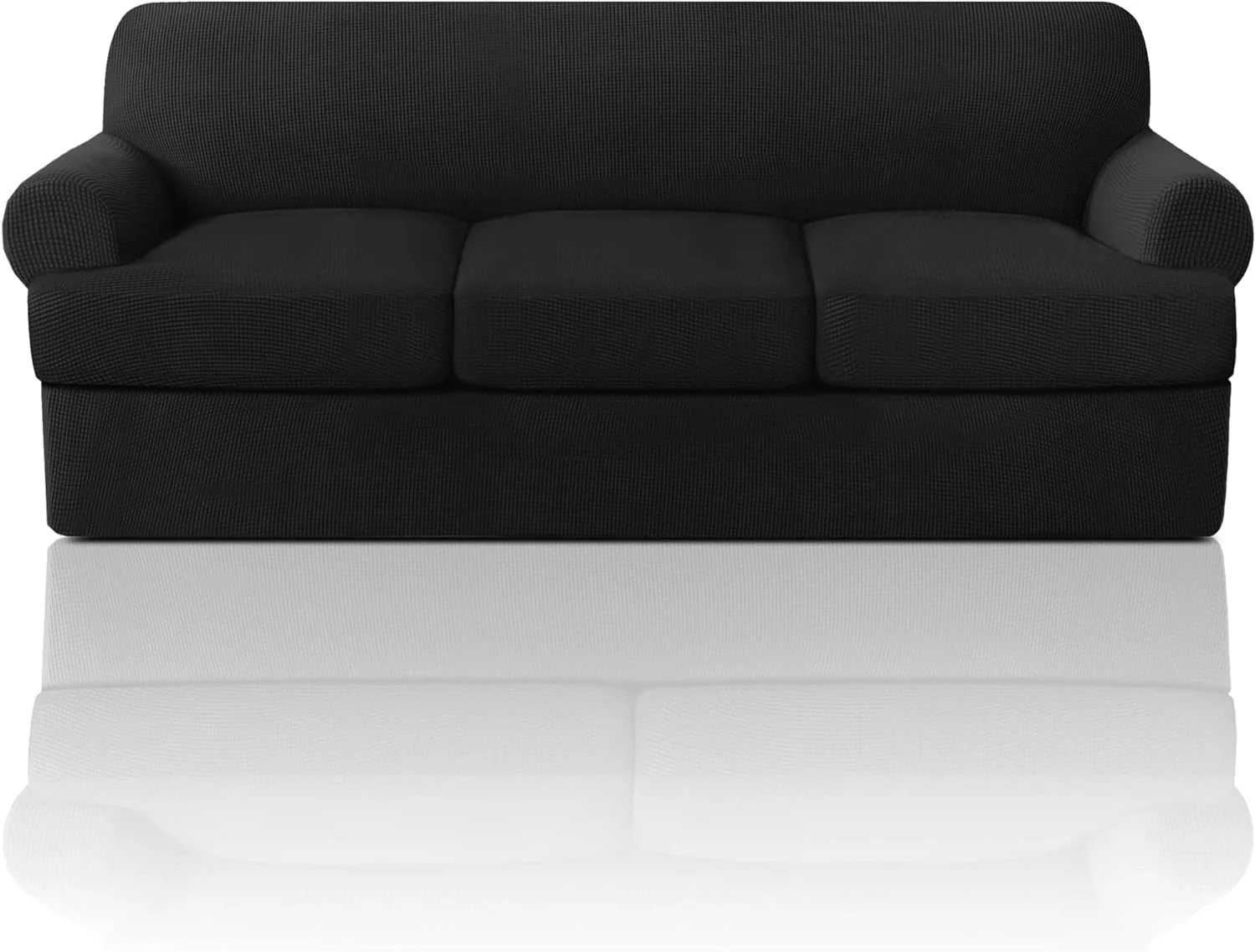 T Cushion Sofa Slipcover Sofa Covers for T Cushion Sofa Soft Couch Slip Covers Furniture Covers with Cushion Shape Seat Covers - Image 61