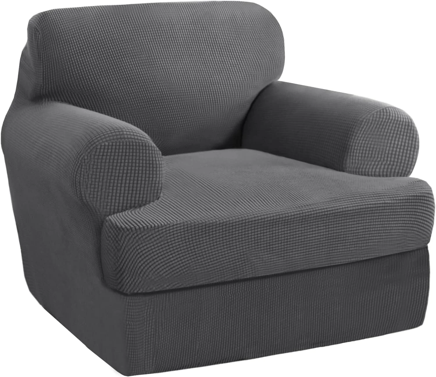 T Cushion Sofa Slipcover Sofa Covers for T Cushion Sofa Soft Couch Slip Covers Furniture Covers with Cushion Shape Seat Covers - Image 63