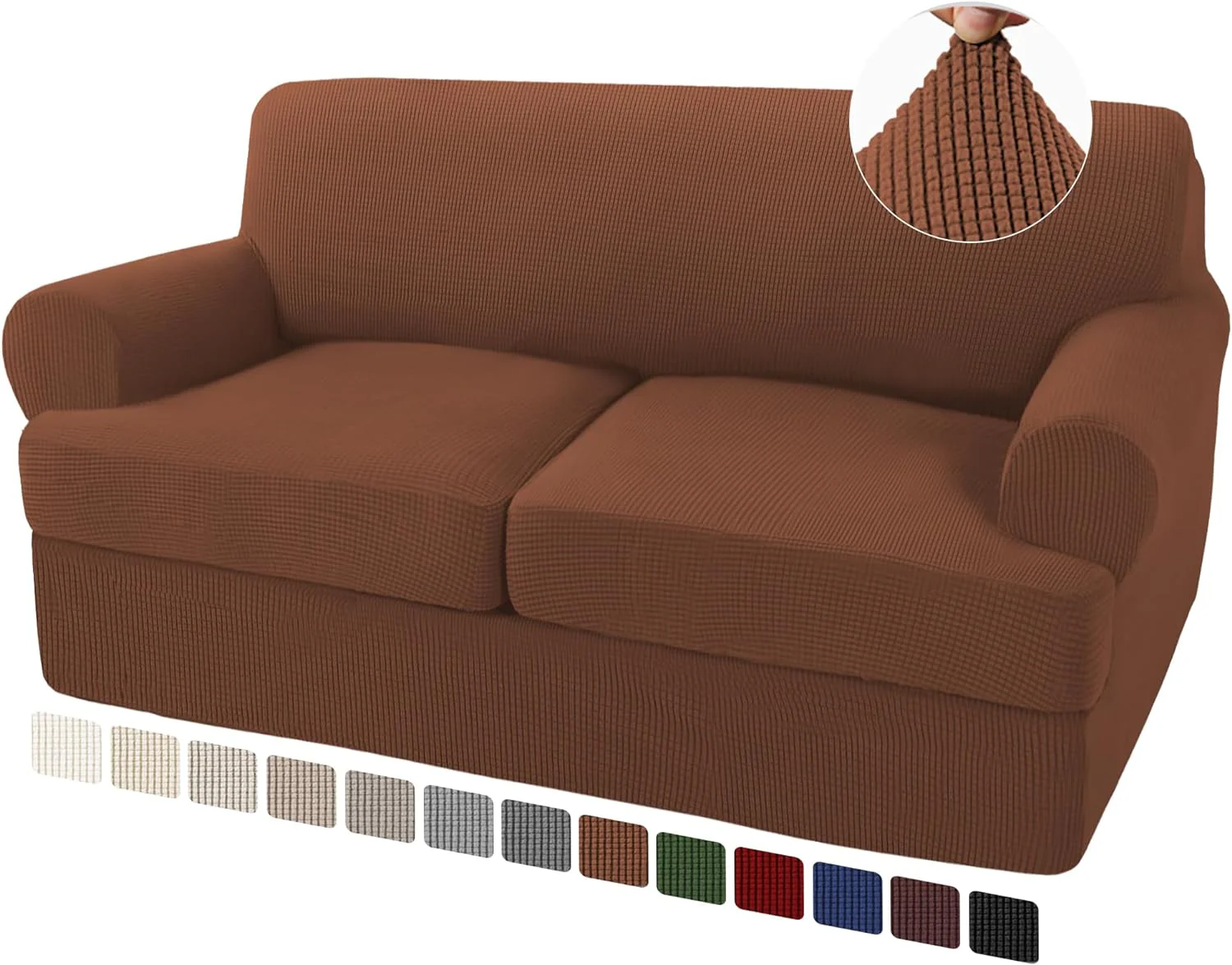 T Cushion Sofa Slipcovers Sofa Cover for T Cushion Sofa Couches Stretch Couch Cover with T Cushion Covers Machine Washable - Image 18