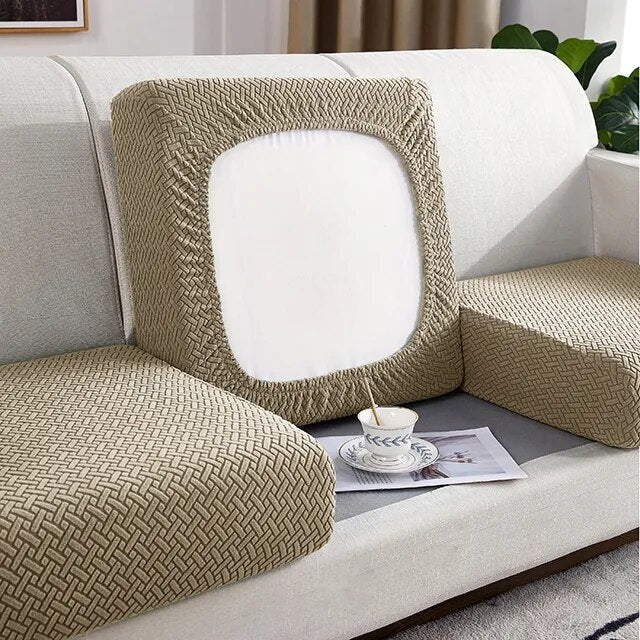 Thick Jacquard Sofa Seat Cushion Cover Funiture Protector Couch Covers for Sofas Anti-dust Removable Seat Slipcover Dog Kids Pets - Image 10