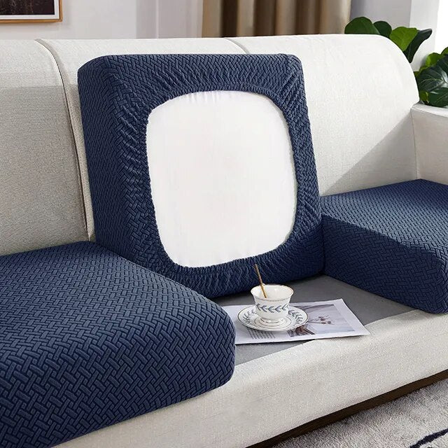 Thick Jacquard Sofa Seat Cushion Cover Funiture Protector Couch Covers for Sofas Anti-dust Removable Seat Slipcover Dog Kids Pets - Image 13