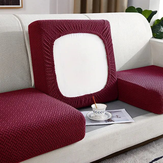 Thick Jacquard Sofa Seat Cushion Cover Funiture Protector Couch Covers for Sofas Anti-dust Removable Seat Slipcover Dog Kids Pets - Image 15