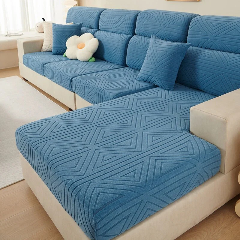 Thick Jacquard Stretch Individual Cushion Covers Sofa Cushion Couch Seat Covers Slipcovers  Replacement Furniture Protector - Image 11