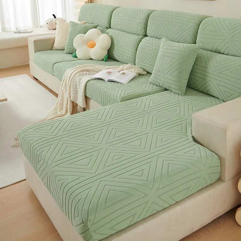 Thick Jacquard Stretch Individual Cushion Covers Sofa Cushion Couch Seat Covers Slipcovers  Replacement Furniture Protector - Image 13