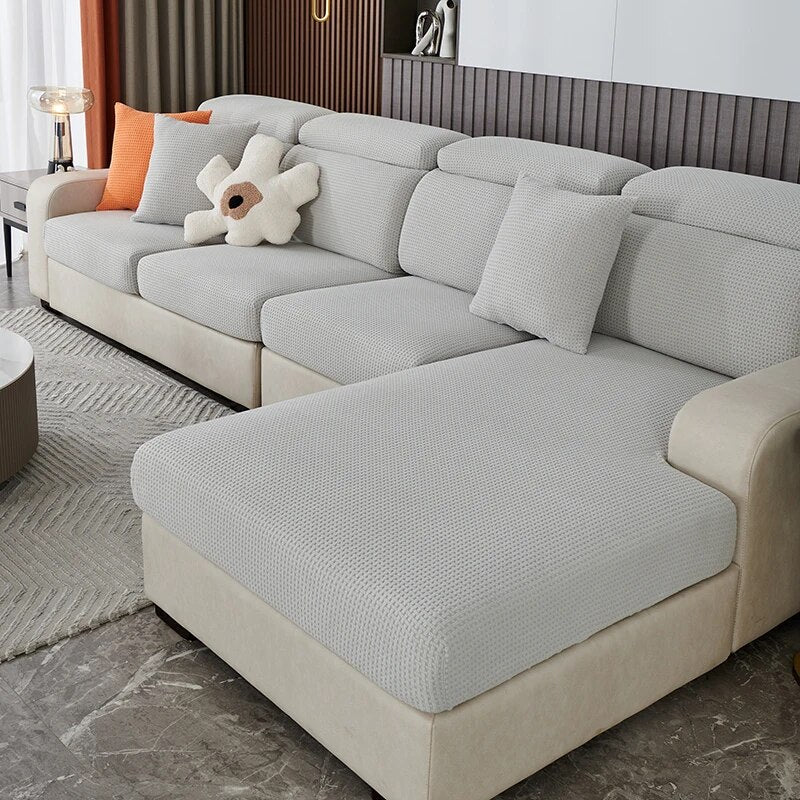 Thick Jacquard Stretch Individual Cushion Covers Sofa Cushion Couch Seat Covers Slipcovers  Replacement Furniture Protector - Image 16