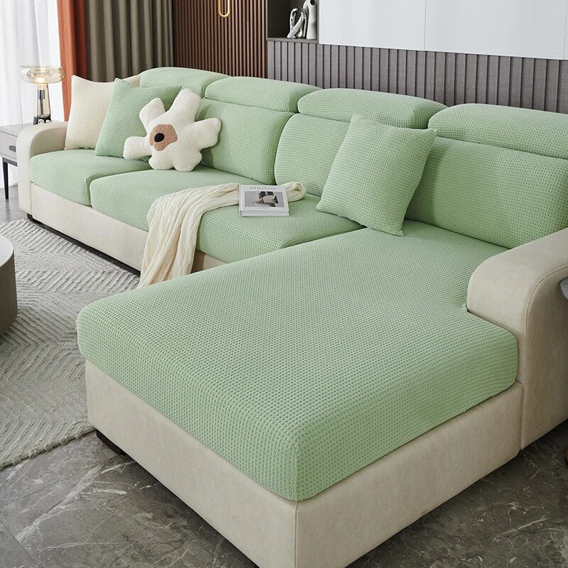 Thick Jacquard Stretch Individual Cushion Covers Sofa Cushion Couch Seat Covers Slipcovers  Replacement Furniture Protector - Image 18