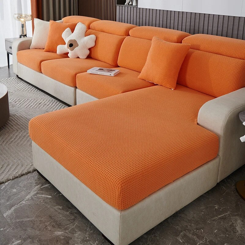 Thick Jacquard Stretch Individual Cushion Covers Sofa Cushion Couch Seat Covers Slipcovers  Replacement Furniture Protector - Image 20
