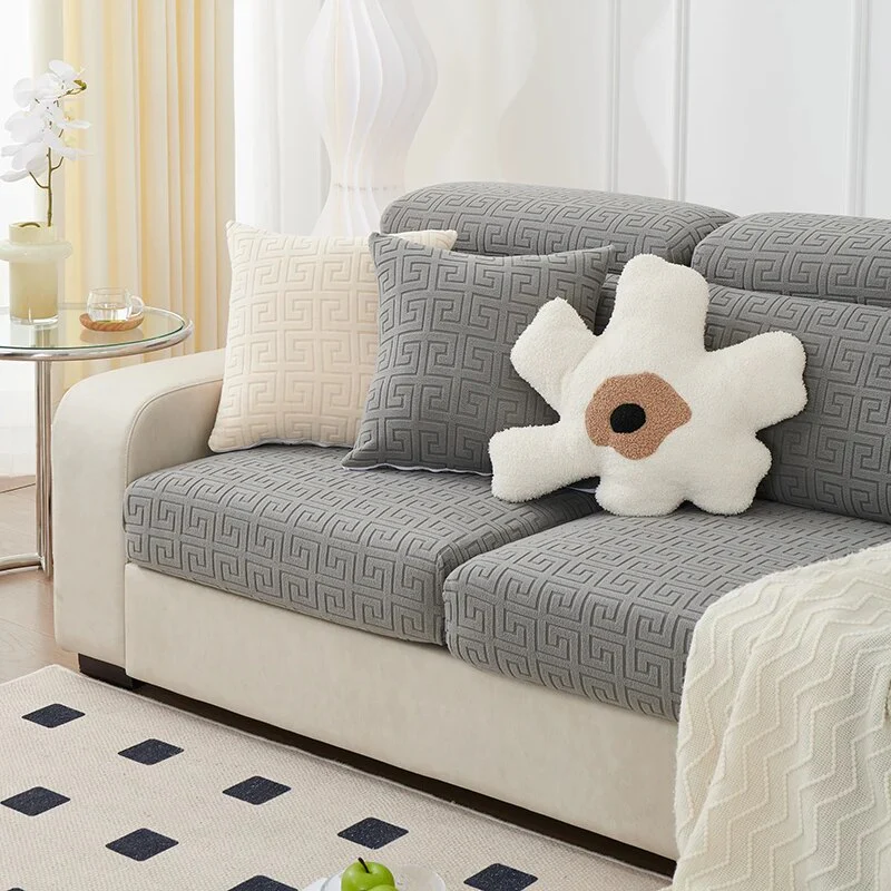 Thick Jacquard Stretch Individual Cushion Covers Sofa Cushion Couch Seat Covers Slipcovers  Replacement Furniture Protector - Image 6