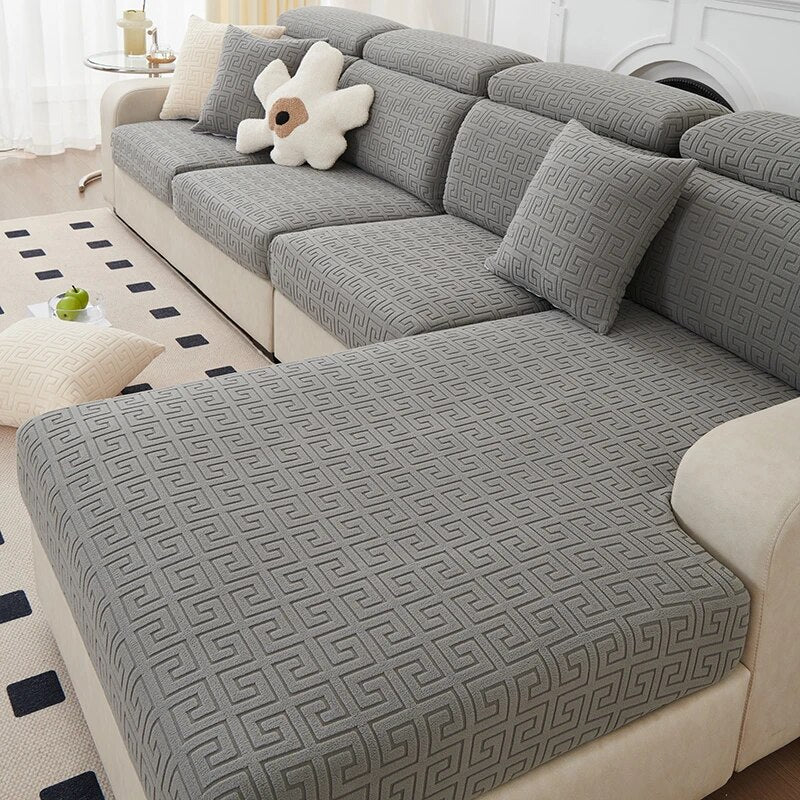 Thick Jacquard Stretch Individual Cushion Covers Sofa Cushion Couch Seat Covers Slipcovers  Replacement Furniture Protector - Image 7