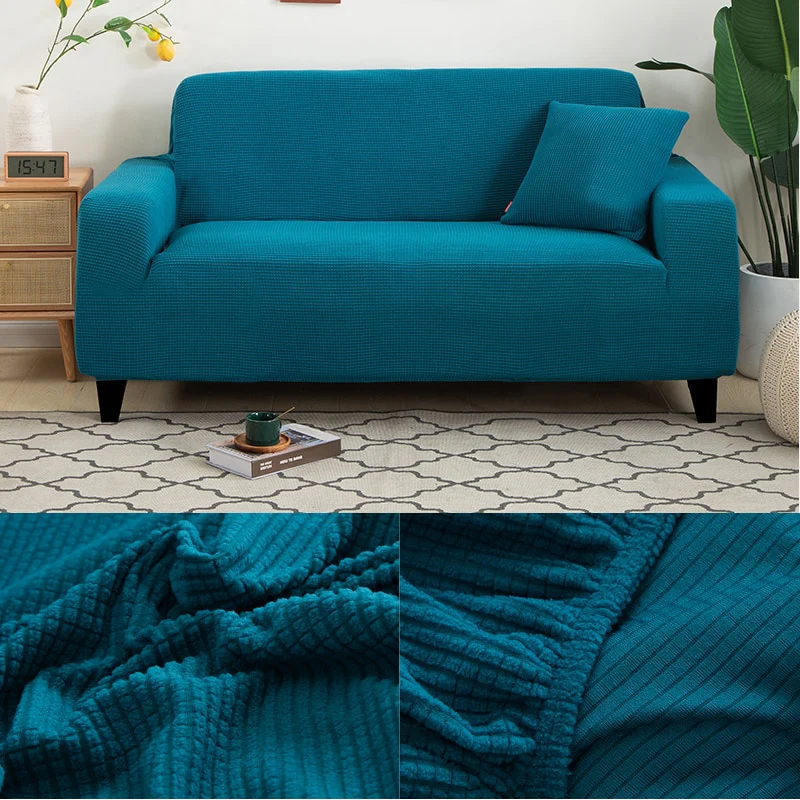 Thick Sofa Protector Jacquard Solid Printed Sofa Covers for Living Room Couch Cover Corner Sofa Slipcover L Shape - Image 12