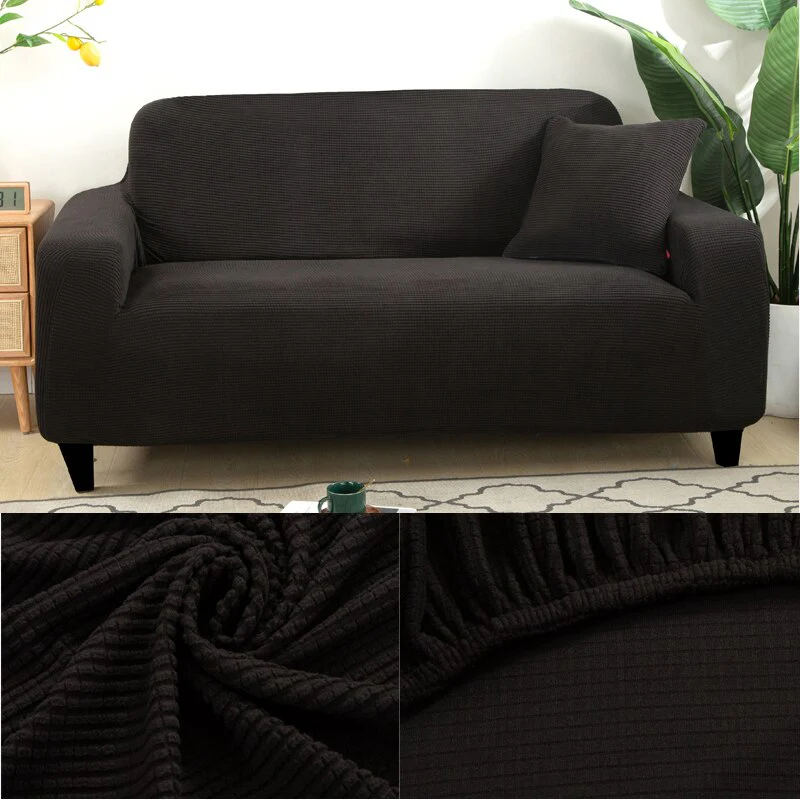 Thick Sofa Protector Jacquard Solid Printed Sofa Covers for Living Room Couch Cover Corner Sofa Slipcover L Shape - Image 15