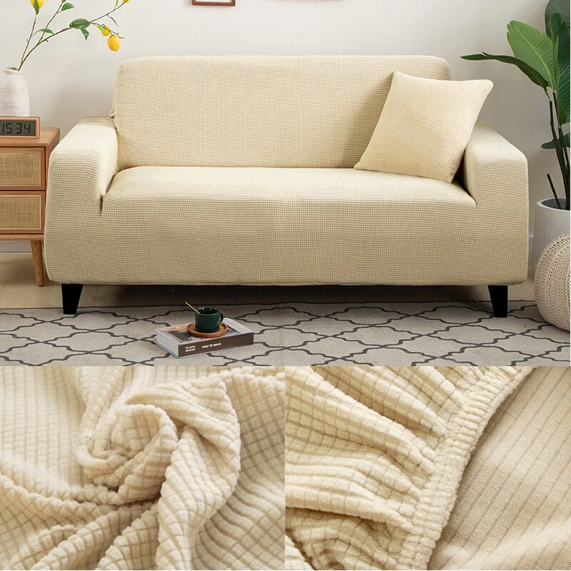 Thick Sofa Protector Jacquard Solid Printed Sofa Covers for Living Room Couch Cover Corner Sofa Slipcover L Shape - Image 17