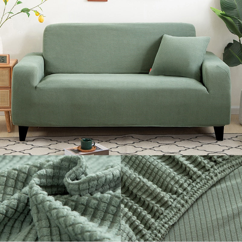Thick Sofa Protector Jacquard Solid Printed Sofa Covers for Living Room Couch Cover Corner Sofa Slipcover L Shape - Image 19