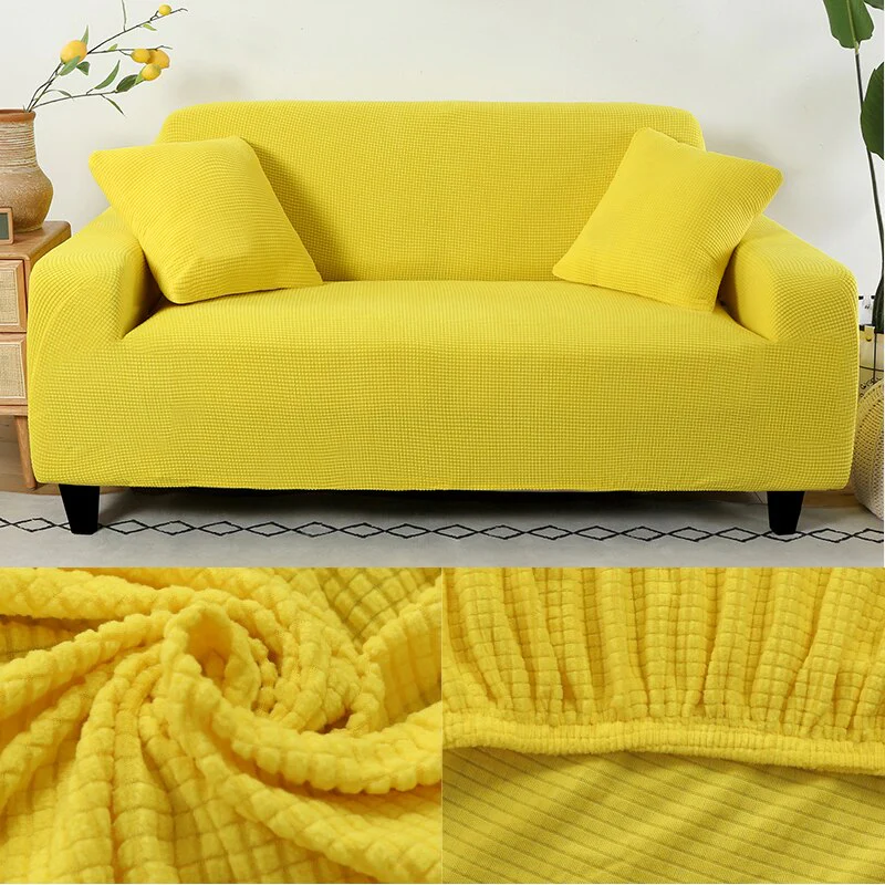 Thick Sofa Protector Jacquard Solid Printed Sofa Covers for Living Room Couch Cover Corner Sofa Slipcover L Shape - Image 9