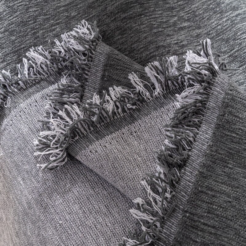 Thicken Chenille Sofa Throw Cover With Tassel Slipcovers Anti Cat Scratch Furniture Protector Bedspread Couch Towel Full Cover Blanket - Image 6