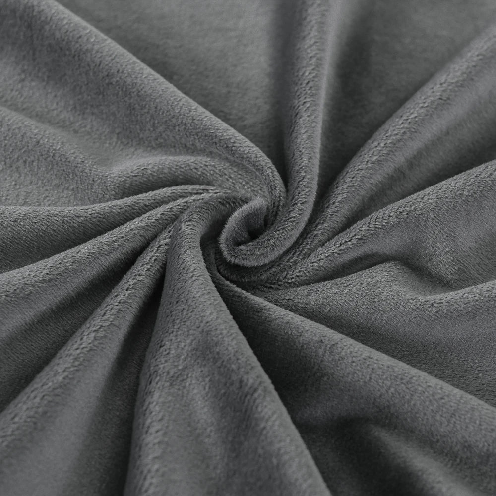 Velvet Fabric Square Ottoman Covers Stretch Footstool Covers Bench Storage Stool Cover Washable Furniture Protector Covers - Image 6