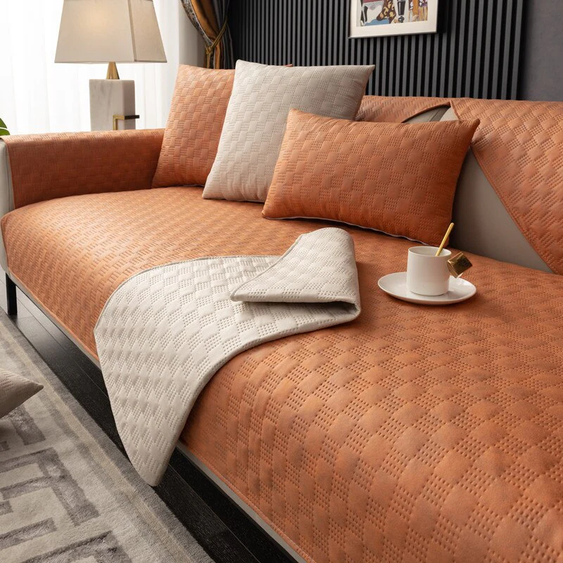 Water Repellent Cool Summer Sofa Throw Cover Luxury Non-Slip Sofas Towel for Living Room Anti Cat Scratch Pet Dog Kid Mat Home Decor - Image 9