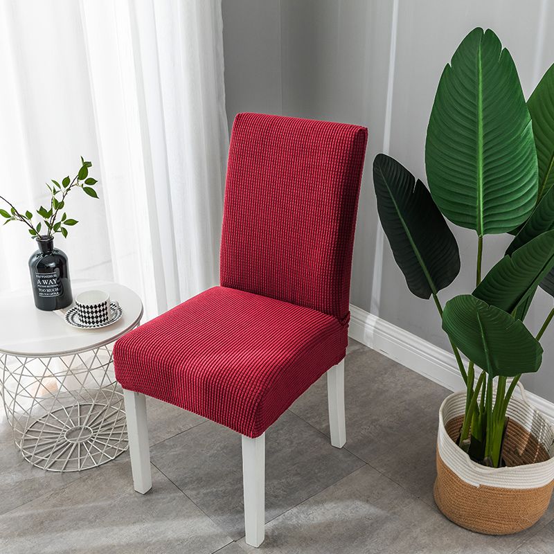 Waterproof Elastic Chair Covers For Dining Room Chair Cover Chair Cover Kitchen Wedding Hotel Banquet Protection Seat - Image 14