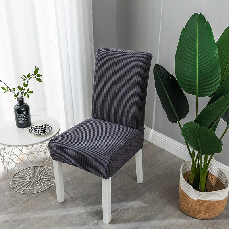 Waterproof Elastic Chair Covers For Dining Room Chair Cover Chair Cover Kitchen Wedding Hotel Banquet Protection Seat - Image 19