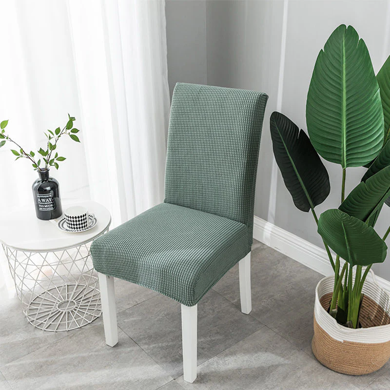 Waterproof Elastic Chair Covers For Dining Room Chair Cover Chair Cover Kitchen Wedding Hotel Banquet Protection Seat - Image 20