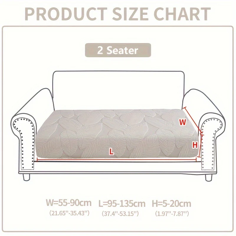 Waterproof Elastic Four Seasons Universal Stretch Sofa Seat Cushion Cover Simple Modern Style Non-slip Sofa Slipcover Couch Cover - Image 13