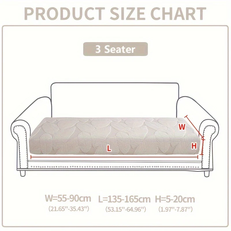 Waterproof Elastic Four Seasons Universal Stretch Sofa Seat Cushion Cover Simple Modern Style Non-slip Sofa Slipcover Couch Cover - Image 14