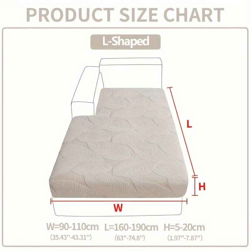 Waterproof Elastic Four Seasons Universal Stretch Sofa Seat Cushion Cover Simple Modern Style Non-slip Sofa Slipcover Couch Cover - Image 16