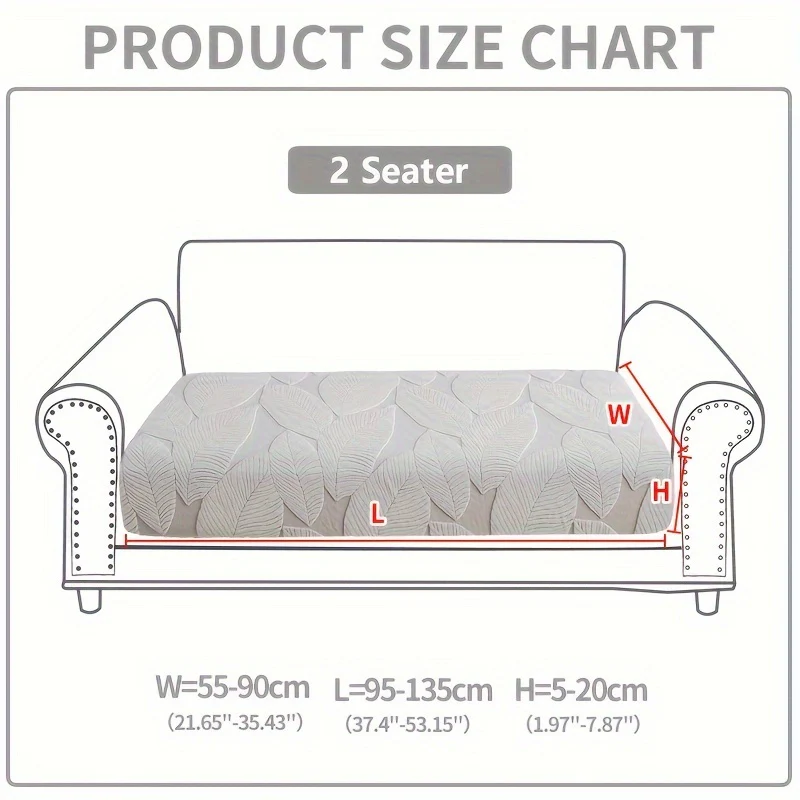 Waterproof Elastic Four Seasons Universal Stretch Sofa Seat Cushion Cover Simple Modern Style Non-slip Sofa Slipcover Couch Cover - Image 19