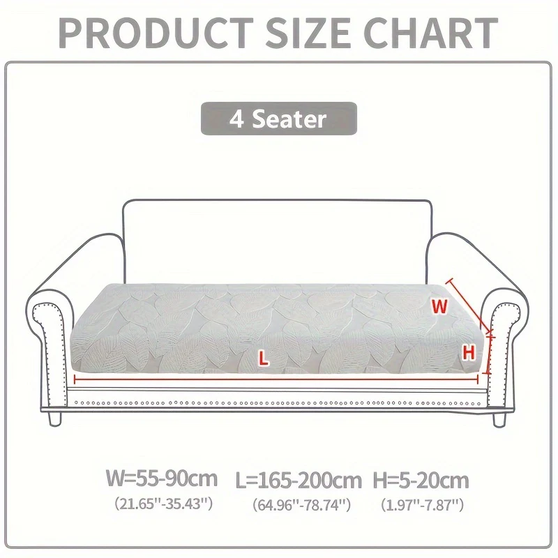 Waterproof Elastic Four Seasons Universal Stretch Sofa Seat Cushion Cover Simple Modern Style Non-slip Sofa Slipcover Couch Cover - Image 21