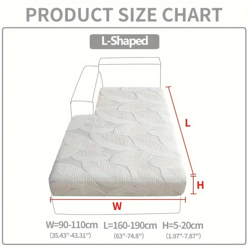 Waterproof Elastic Four Seasons Universal Stretch Sofa Seat Cushion Cover Simple Modern Style Non-slip Sofa Slipcover Couch Cover - Image 22