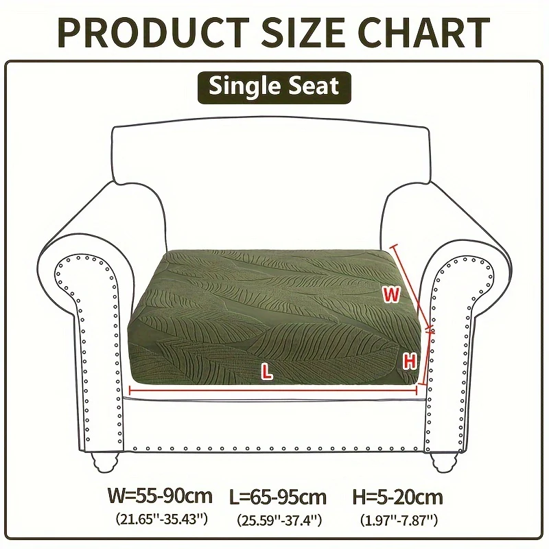 Waterproof Elastic Four Seasons Universal Stretch Sofa Seat Cushion Cover Simple Modern Style Non-slip Sofa Slipcover Couch Cover - Image 30