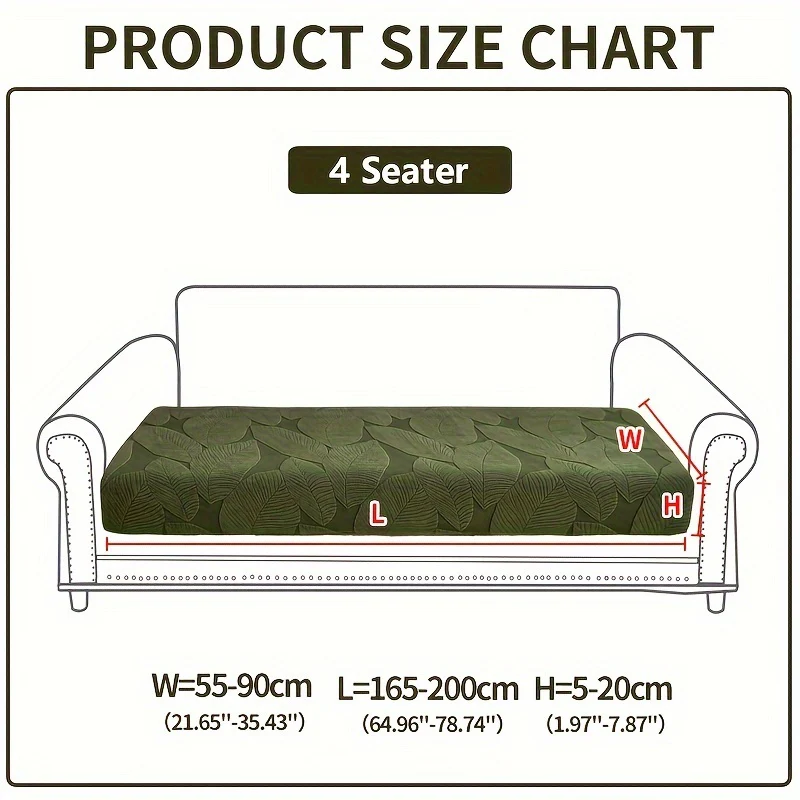 Waterproof Elastic Four Seasons Universal Stretch Sofa Seat Cushion Cover Simple Modern Style Non-slip Sofa Slipcover Couch Cover - Image 33