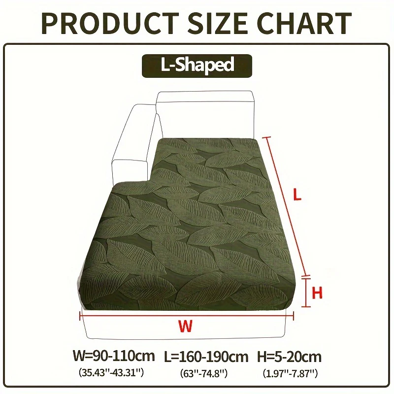 Waterproof Elastic Four Seasons Universal Stretch Sofa Seat Cushion Cover Simple Modern Style Non-slip Sofa Slipcover Couch Cover - Image 34