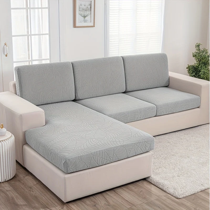 Waterproof Jacquard Sofa Cushion Cover Universal Modern Dustproof Sofa Seat Slipcover Anti Cat Scratch Retractale Washable Furniture Protector - Image 11