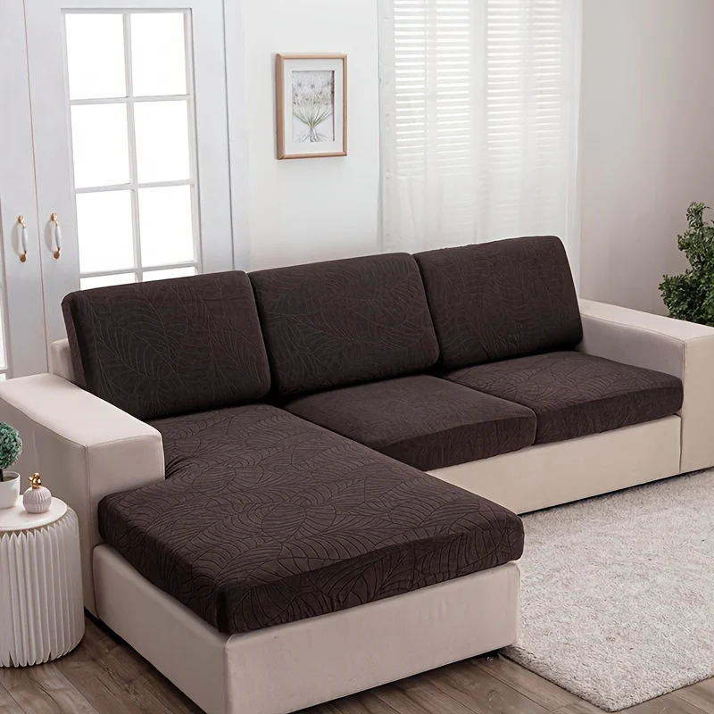 Waterproof Jacquard Sofa Cushion Cover Universal Modern Dustproof Sofa Seat Slipcover Anti Cat Scratch Retractale Washable Furniture Protector - Image 17