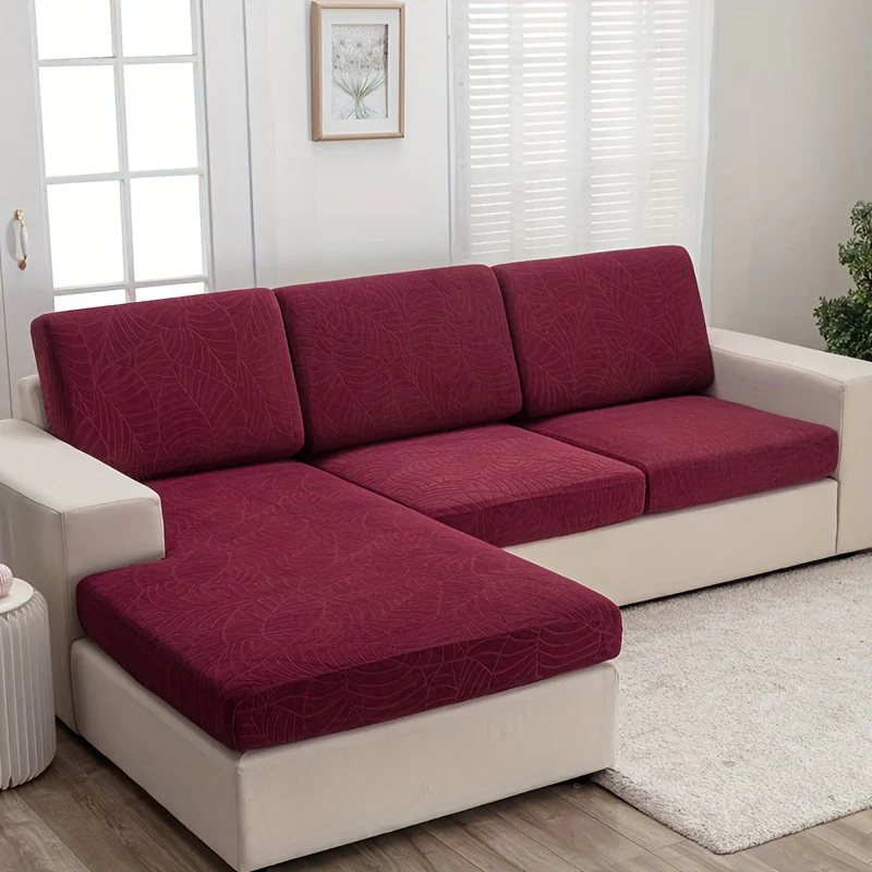 Waterproof Jacquard Sofa Cushion Cover Universal Modern Dustproof Sofa Seat Slipcover Anti Cat Scratch Retractale Washable Furniture Protector - Image 19
