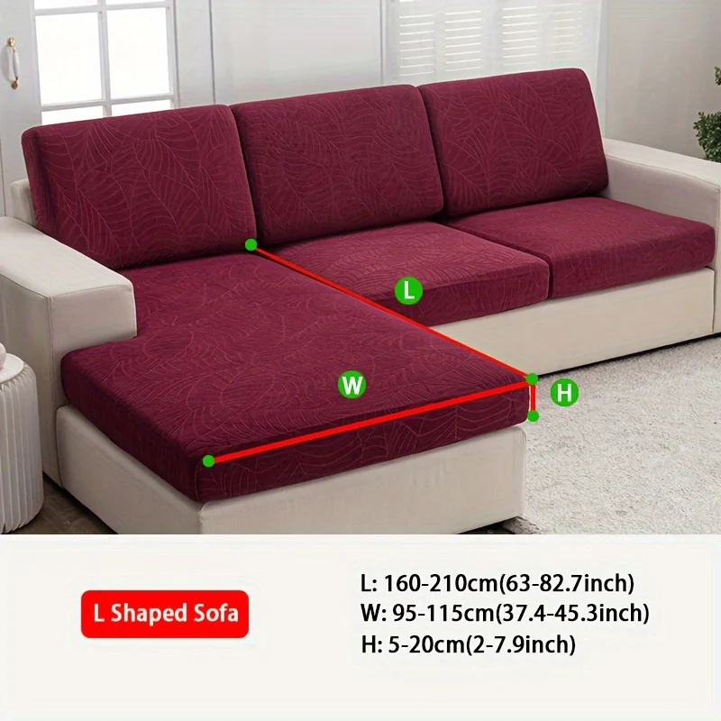Waterproof Jacquard Sofa Cushion Cover Universal Modern Dustproof Sofa Seat Slipcover Anti Cat Scratch Retractale Washable Furniture Protector - Image 20