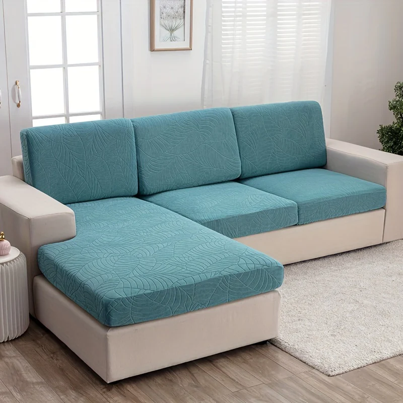 Waterproof Jacquard Sofa Cushion Cover Universal Modern Dustproof Sofa Seat Slipcover Anti Cat Scratch Retractale Washable Furniture Protector - Image 21