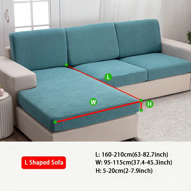 Waterproof Jacquard Sofa Cushion Cover Universal Modern Dustproof Sofa Seat Slipcover Anti Cat Scratch Retractale Washable Furniture Protector - Image 22