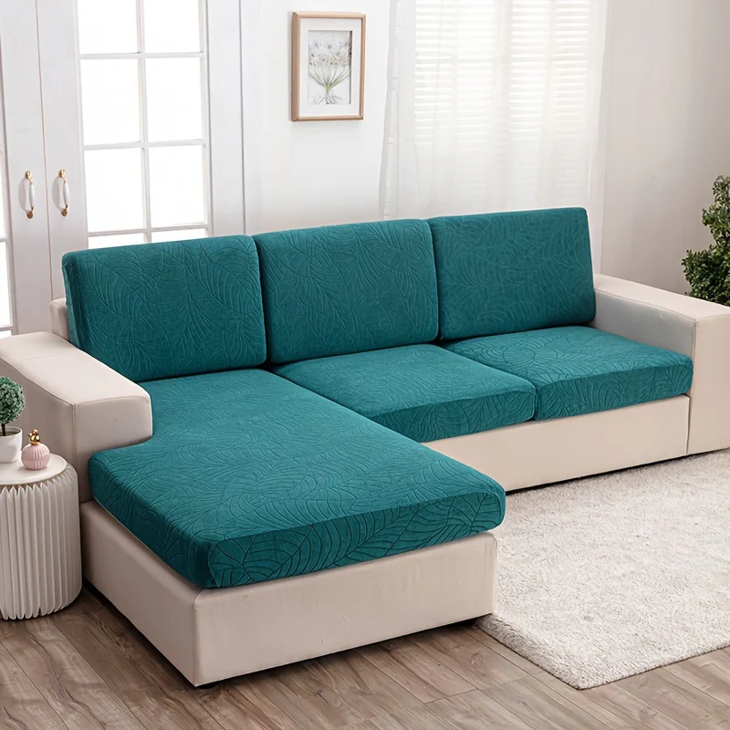 Waterproof Jacquard Sofa Cushion Cover Universal Modern Dustproof Sofa Seat Slipcover Anti Cat Scratch Retractale Washable Furniture Protector - Image 23