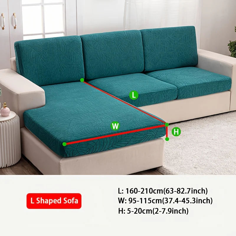 Waterproof Jacquard Sofa Cushion Cover Universal Modern Dustproof Sofa Seat Slipcover Anti Cat Scratch Retractale Washable Furniture Protector - Image 24
