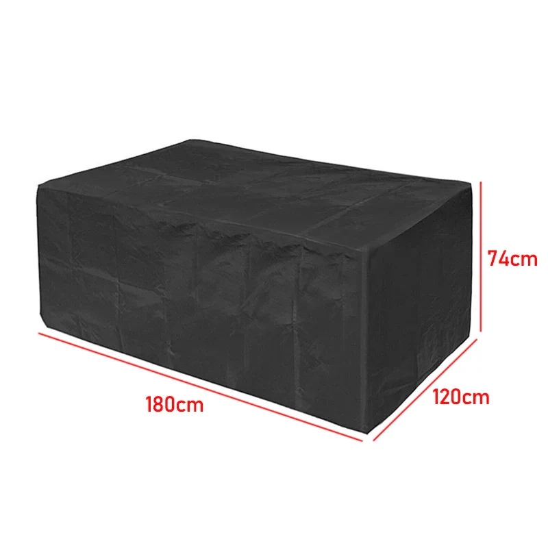 Waterproof Outdoor Patio Garden Furniture Covers L Shape Dustproof Table Chair Sofa Protective Cover Rain Snow Mildew Resistant - Image 21