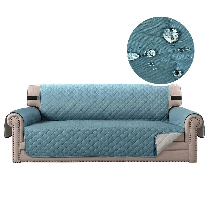 Waterproof Plaid Fabric Sofa Covers Anti-Slip Easy-going Sofa Cover Luxury Folding Living Room Sofas Slipcover For 1/2/3/4 Seat - Image 10
