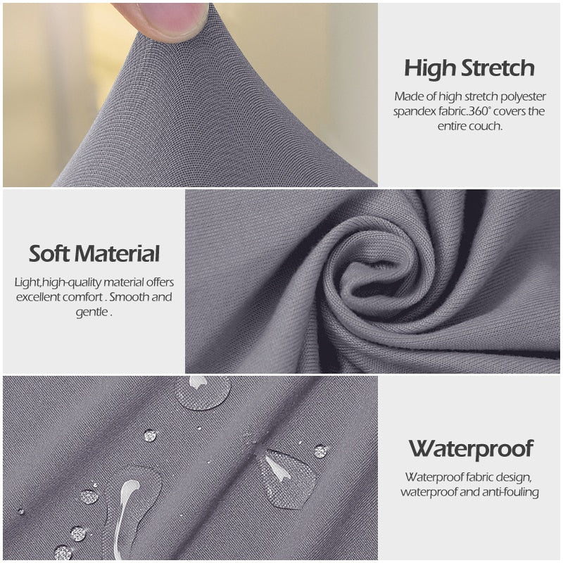 Waterproof Recliner Sofa Covers High Elasticity Lazy Boy Recliner Chair Covers Soft Anti-slip Recliner Chair Slipcover For Home - Image 5