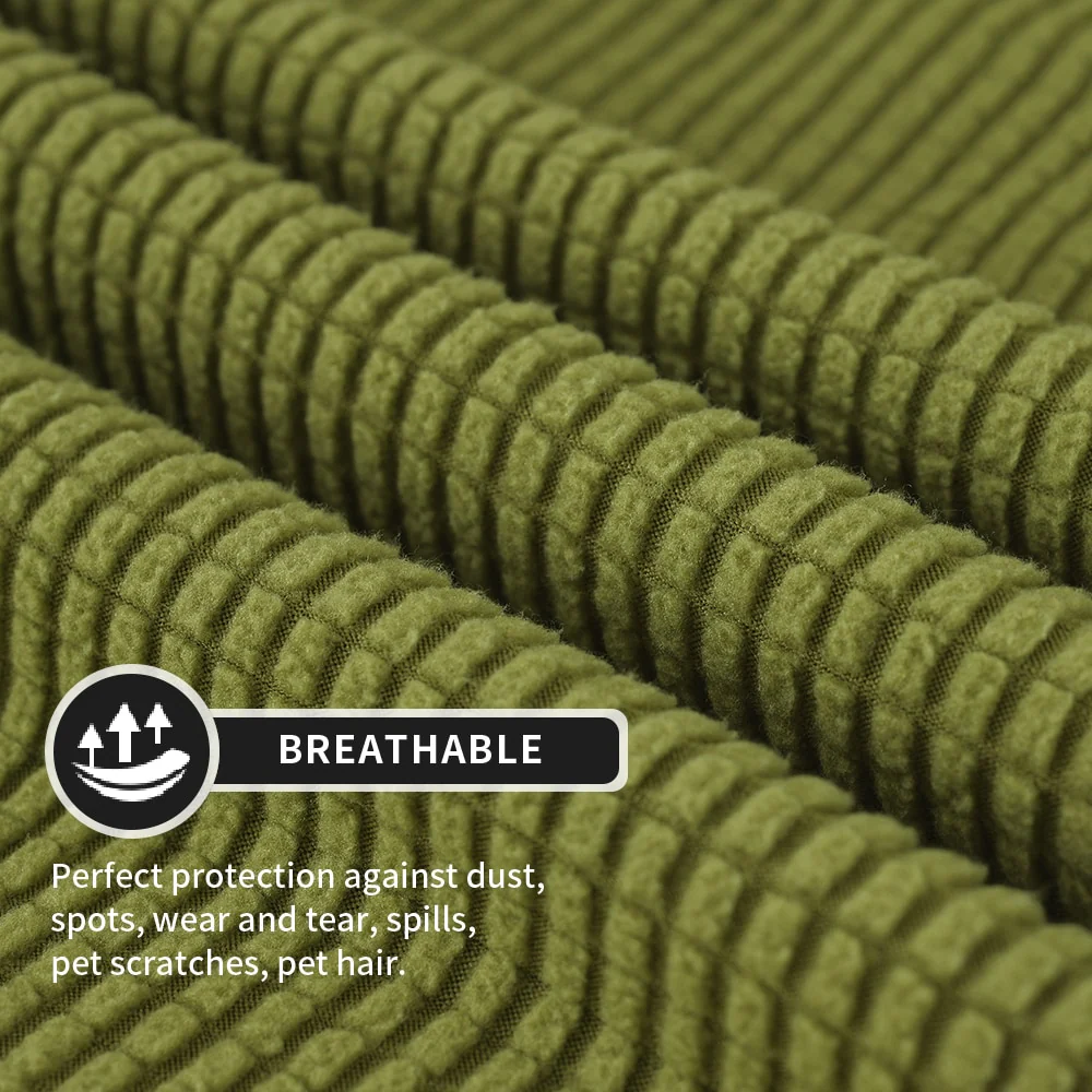 Waterproof Sloping Arm King Back Chair Cover Elastic Armchair Wingback Wing Sofa Back Chair Cover Stretch Protector Wing Back Chair Covers - Image 3