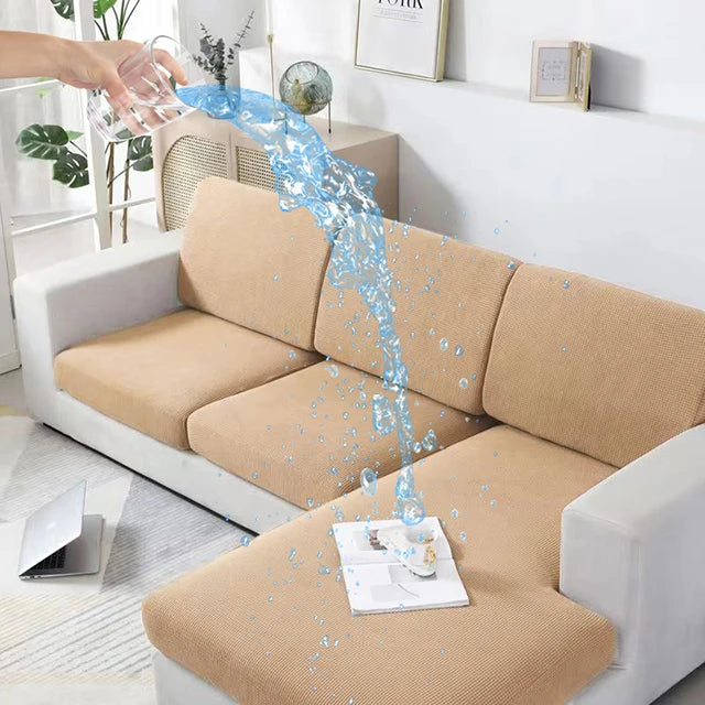 Waterproof Sofa Cushion Covers Stretch Individual L Shape Sofa Seat Cover Couch Covers for Universal Sofas Pet Friendly - Image 10