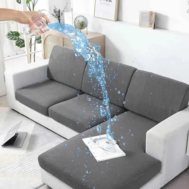 Waterproof Sofa Cushion Covers Stretch Individual L Shape Sofa Seat Cover Couch Covers for Universal Sofas Pet Friendly - Image 12